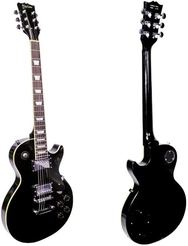 Guitarra eléctrica Les Paul Deviser LG9BLK
