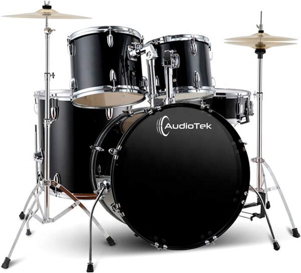 Pro System Audiotek Bateria Acustica Musical Musica Profesional 5 Piezas